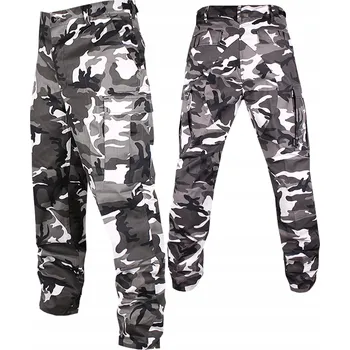 Pánské kalhoty Vojenské kalhoty kapsáče taktické Maskáčový Mil-Tec zesílené BDU Urban L