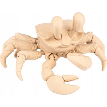 omalovánky Krab přízračný | pohyblivá 3D omalovánka + barvy a štětec