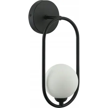 Nástěnné svítidlo Nástěnné svítidlo Italux bílé, černé patice G9 40 W