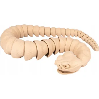 omalovánky Chřestýš | pohyblivá 3D omalovánka + barvy a štětec