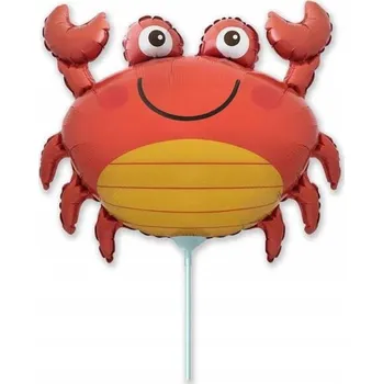 Balónek Fóliový balónek Flexmetal krab 35 cm (14")