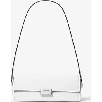 Kabelka Michael Kors Ludlow small kožená kabelka bílá + doprava zdarma
