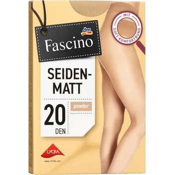 Dámské legíny Fascino punčochové kalhoty, 20 DEN, pudrové, vel. 42-44