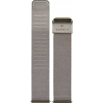 Náramek Garett stříbrný ocelový pro chytré hodinky 20 mm