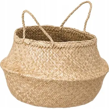 Obraz Univerzální koš z mořské tráva, béžový