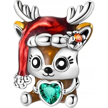 Přívěsek Charms pro Pandora Přívěsek Charms Vánoční Roztomilý Sob Charms Přívěsky Trusky