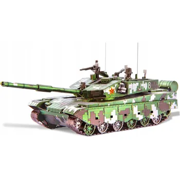 Obraz Kovové Puzzle Piececool 3D Model bitevního tanku 99A