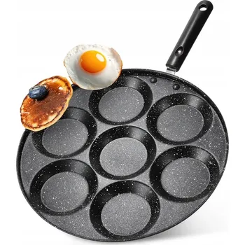 Pánev Granitová pánev na vejce se 7 otvory Basic Line, 30 cm