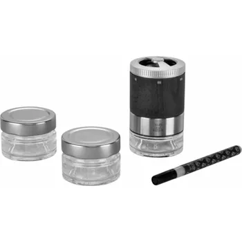 Mlýnek na koření Peugeot MAESTRO Pepper Bar + 3 Premium Peppers 11cm GRAPHITE