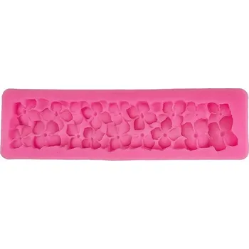 Formička Silikonová formička na odlévání - květinový okraj