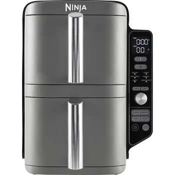 fritéza Ninja Double Stack XL Horkovzdušná fritéza 9,5 l 2 Zásuvky SL400EU