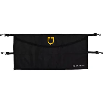 Krycí plachta Plachta do dveří Logo Equestro, černá