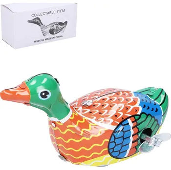 Figurka Wiky Kachna natahovací kovová 10 cm
