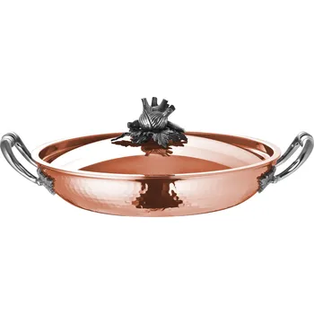 Pánev Servírovací pánev OPUS CUPRA 30 cm, měď, Ruffoni