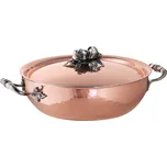Nízký kastrol OPUS CUPRA 28 cm, měď, Ruffoni