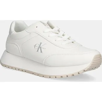 Dámská móda Tenisky Calvin Klein Jeans V3A9.83110 bílá 00X, EUR 38