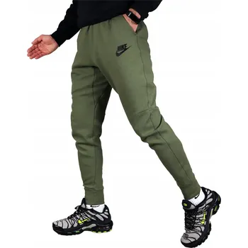 Nike Tech Fleece kalhoty BAVLNA tepláky jogger pánské ORIGINÁL KHAKI