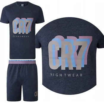 Pánské pyžamo Pánské pyžamo CR7 bavlněné s krátkým rukávem CRISTIANO RONALDO M