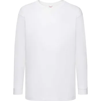 Chlapecké tričko Fruit of the Loom Dětské tričko bílé (30) 140 cm (9-11 let)