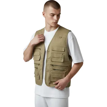 Pánská vesta Ema Pánská plátěná vesta PABLO Barva: Béžová, Velikost: L