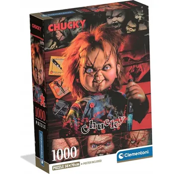Puzzle Puzzle 1000 dílků Kompaktní kolekce hororů Chucky 37099
