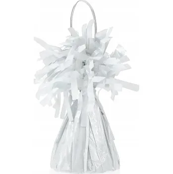 Balónek Závaží na balónky s heliem GoDan bílé fóliové