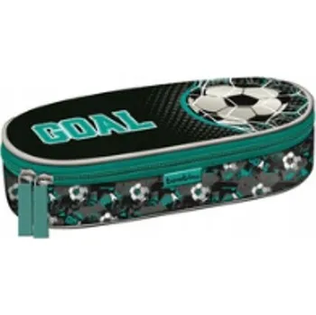Penál Školní penál pouzdro vyztužené s klopou fotbal vysoká kvalita