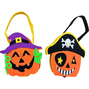 Nákupní taška Taška na Bonbóny Halloween Dýně Nádoba Látková na Sladkosti