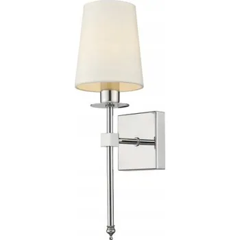 Nástěnné svítidlo Nástěnné svítidlo Zuma Line bílé, stříbrné E27 60 W