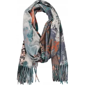 Agrafka šála oranžová 180 cm - dámská