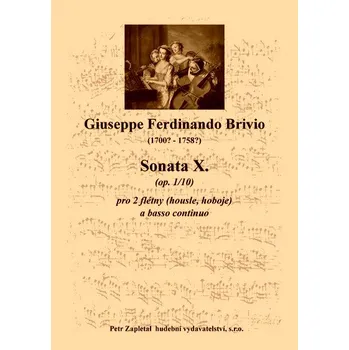Brivio Giuseppe Ferdinando: Sonata X. (op. 1/10)