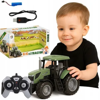 RC model auta Traktor na dálkové ovládání R/C, velký, s USB dobíjením + Akumulátor USB 0700