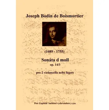 Boismortier Joseph Bodin de: Sonáta d - moll (op. 14, č. 3)