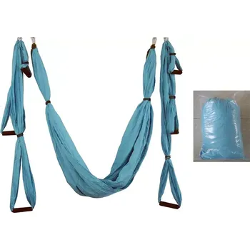 Plavecké rukavice Aerial jóga závěs na yogu - modrá (YGA3)