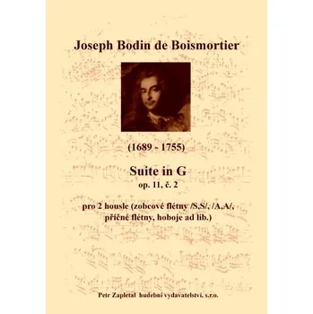 Boismortier Joseph Bodin de: Suite in G