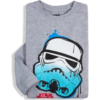 Chlapecké tričko Chlapecké tričko STAR WARS šedé Velikost: 128