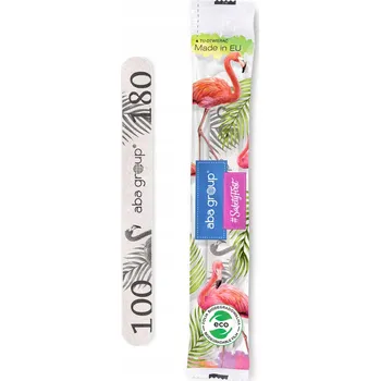 Pilník na nehty Aba Group Standard Plameňák rovný 100/180