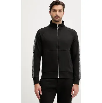 Pánská mikina Mikina Michael Kors pánská, černá barva, s aplikací, CF5524I5MF 99X, vel. M