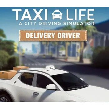 Počítačová hra Taxi Life: A City Driving Simulator - Delivery Driver DLC