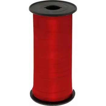 Stuha Stužka červená 92 m na balónky