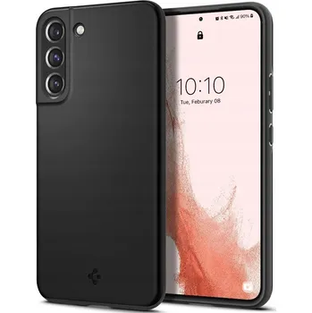 Pouzdro na mobilní telefon Zadní Kryt Spigen pro Samsung Galaxy S22, černý