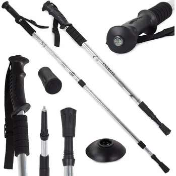 Trekingová hůl Hole Verk Group 14007_S, 135 cm, stříbrné