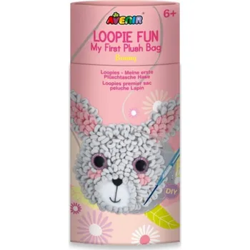 Hračka pro nejmenší MG DYSTRYBUCJA Moje první kreativní sada s plyšovou taškou - Králík