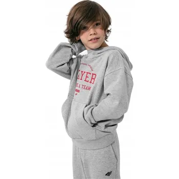 Chlapecká mikina Dětská mikina 4F bavlna , velikost 152