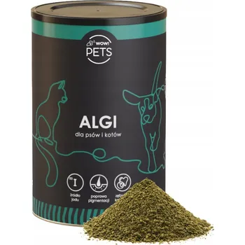 Doplňky stravy pro psy a kočky WOW ! PETS prášek 220 g 1 ks