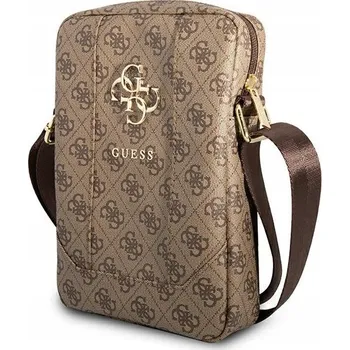 Kabelka Guess kabelka přes rameno eko kůže hnědá