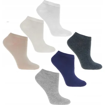 Dámské ponožky Dámské Nízké Ponožky Kotníkové Ponožky MORAJ 6 párů, velikost 38-41