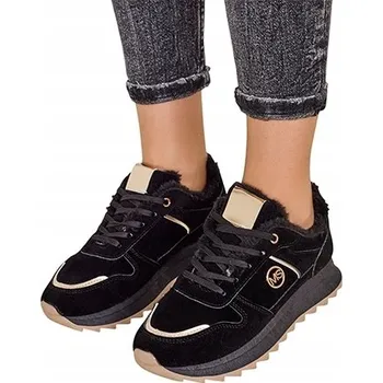 Dámské tenisky ČERNÉ DÁMSKÉ SNEAKERS BOTY BORIS 39