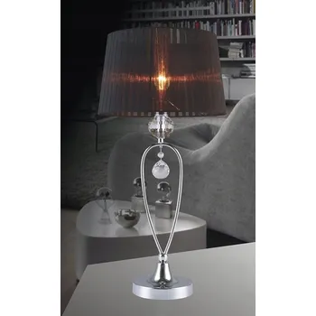 Lampička Stolní lampa Italux Vivien černá 40 W