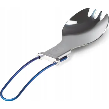 Kempingové nádobí Skládací spork (vidlička-lžíce) GSI Outdoors GLACIER FOLDING SPORK